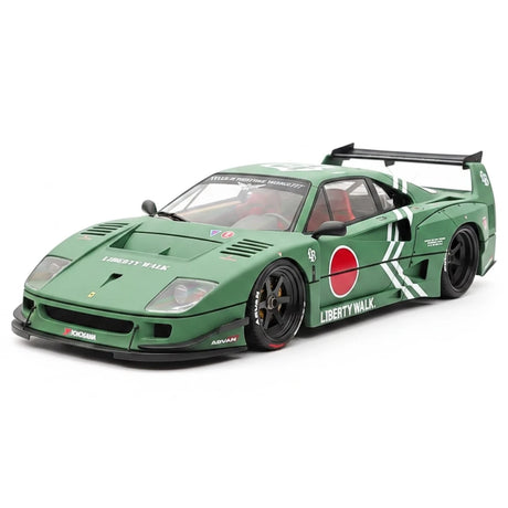 إشعال Ferrari 1987 F40 Liberty Walk JDM 1:18 – راتنج نموذجي قابل للجمع