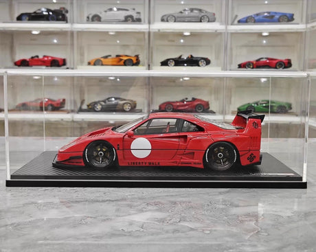 [Ignition] 1:18 Ferrari 1987 F40 Liberty Walk punainen pienoismalli Hartsi