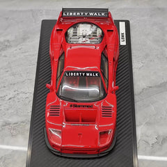[Ignition] 1:18 Ferrari 1987 F40 Liberty Walk Red Model Car Resin