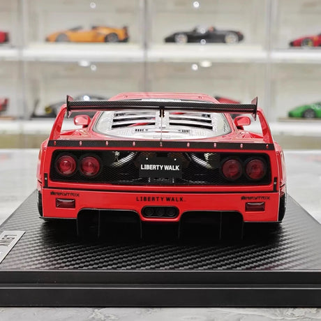 [Ignition] 1:18 Ferrari 1987 F40 Liberty Walk punainen pienoismalli Hartsi
