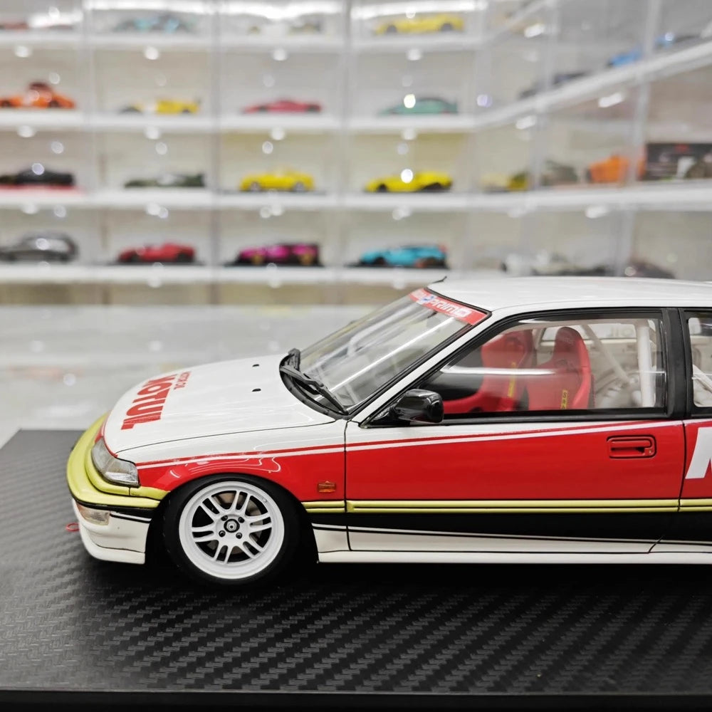 [Ignition] 1:18 Honda 1987 Civic EF SiR Motor Sport Model Car Resin