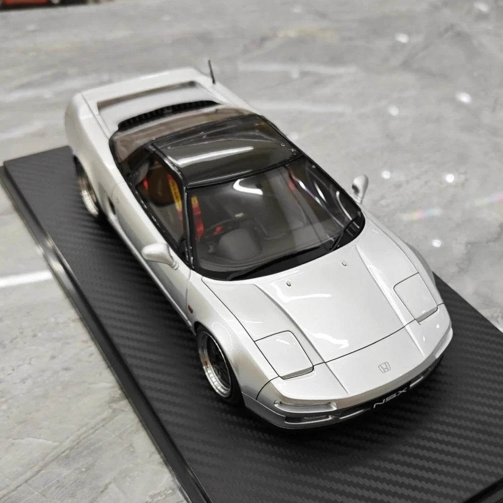 [Ignition] 1:18 Honda 1990 NSX NA1 argento modellino di auto resina