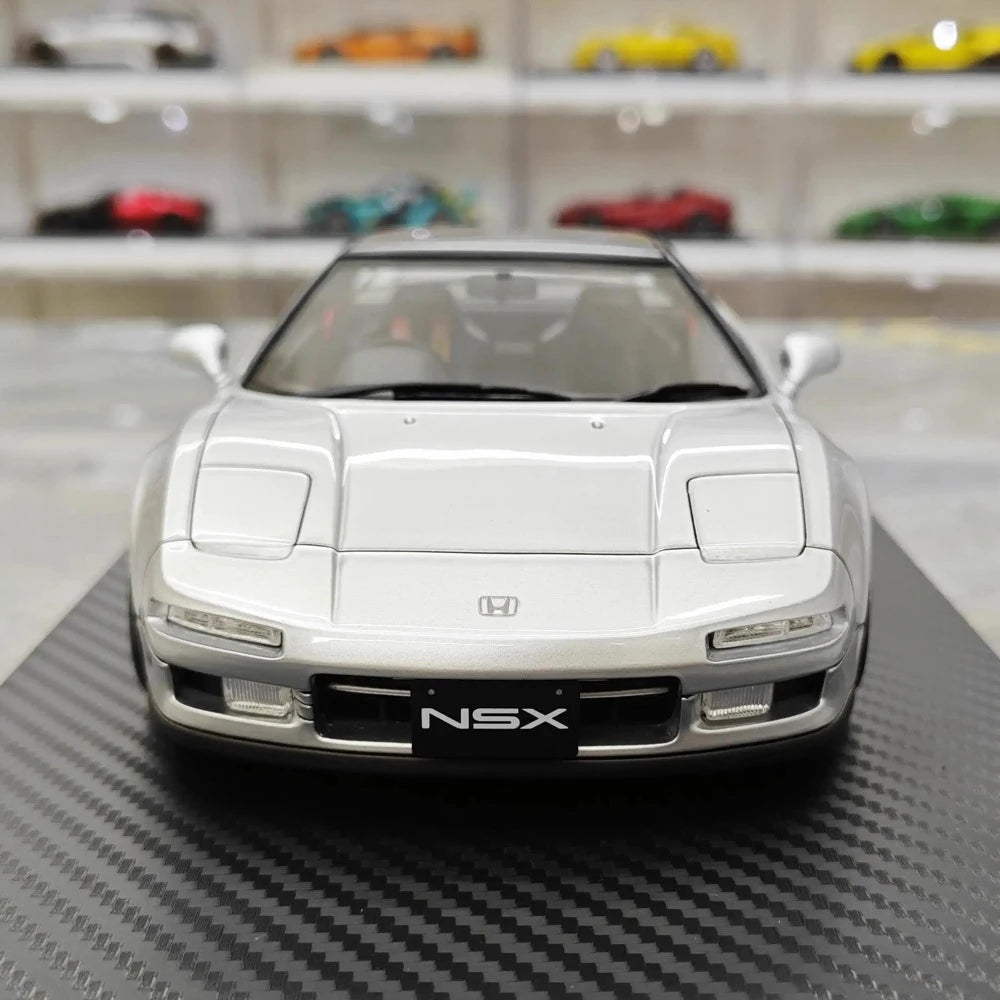 [Ignition] 1:18 Honda 1990 NSX NA1 argento modellino di auto resina