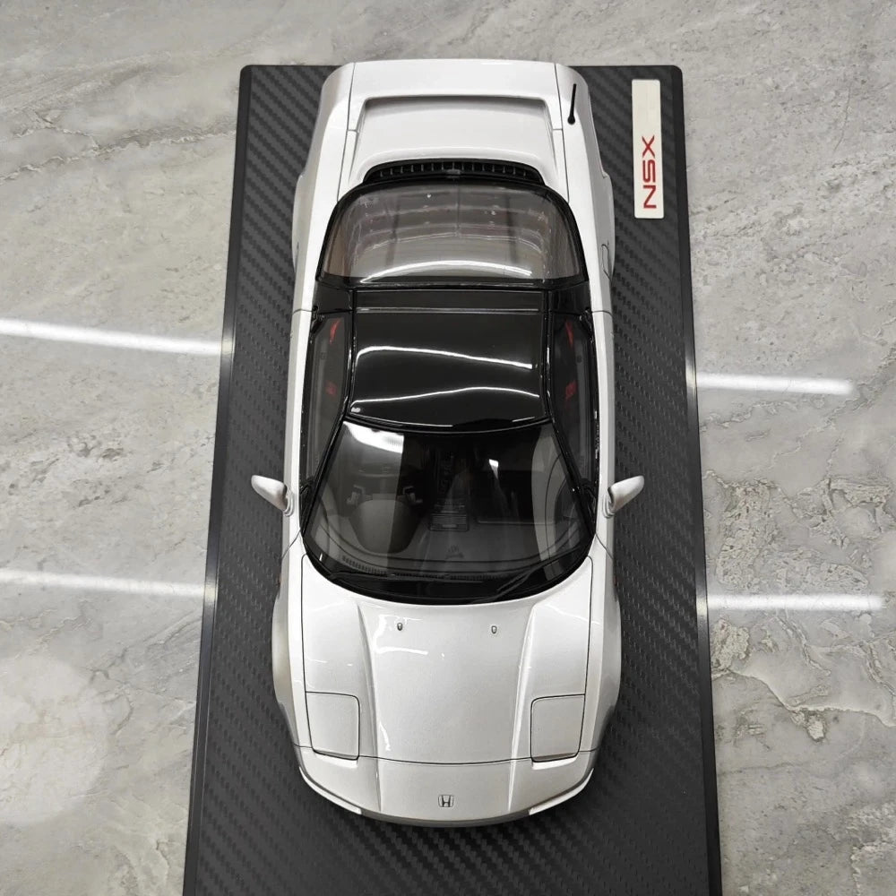[Ignition] 1:18 Honda 1990 NSX NA1 argento modellino di auto resina