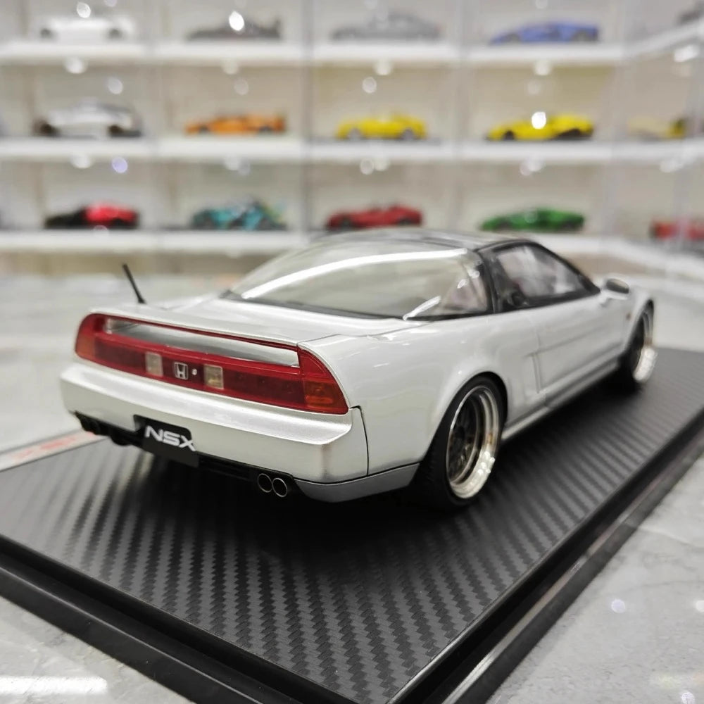 [Ignition] 1:18 Honda 1990 NSX NA1 argento modellino di auto resina