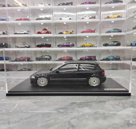 [Ignition] 1:18 Honda 1992 Civic EG6 Black Model Car Resin