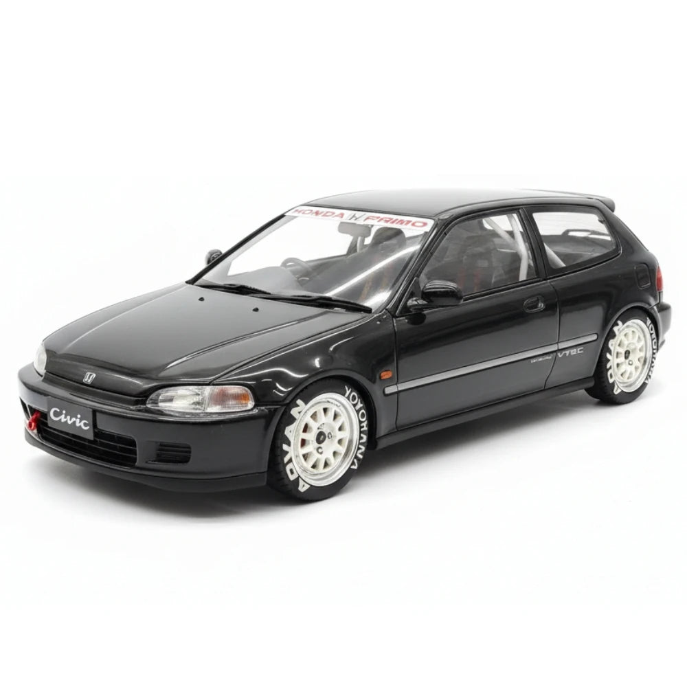 [Ignition] 1:18 Honda 1992 Civic EG6 Black Model Car Resin