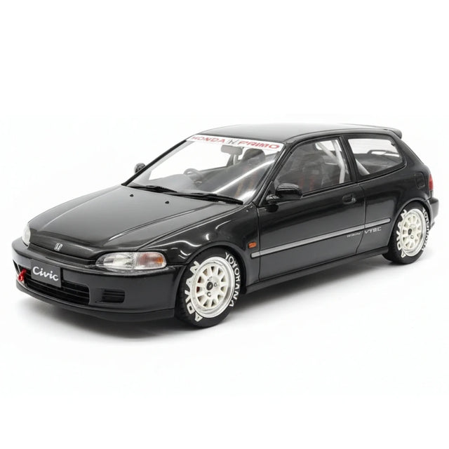 [Ignition] 1:18 Honda 1992 Civic EG6 Black Model Car Resin