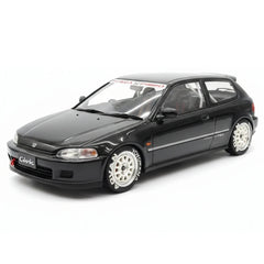 [Ignition] 1:18 Honda 1992 Civic EG6 Black Model Car Resin