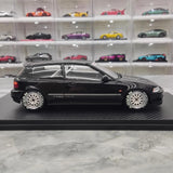 [Ignition] 1:18 Honda 1992 Civic EG6 Black Model Car Resin