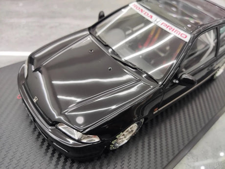 [Ignition] 1:18 Honda 1992 Civic EG6 Black Model Car Resin