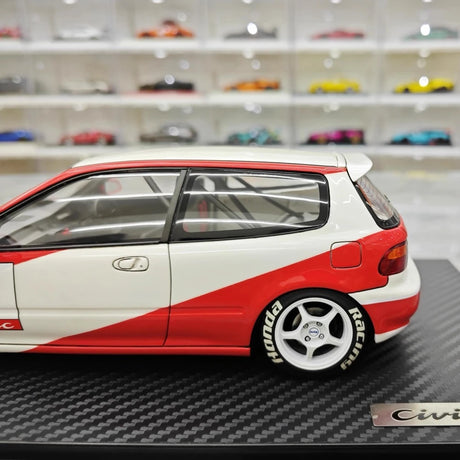 [Ignition] 1:18 Honda 1992 Civic EG6 Red Model Car Resin