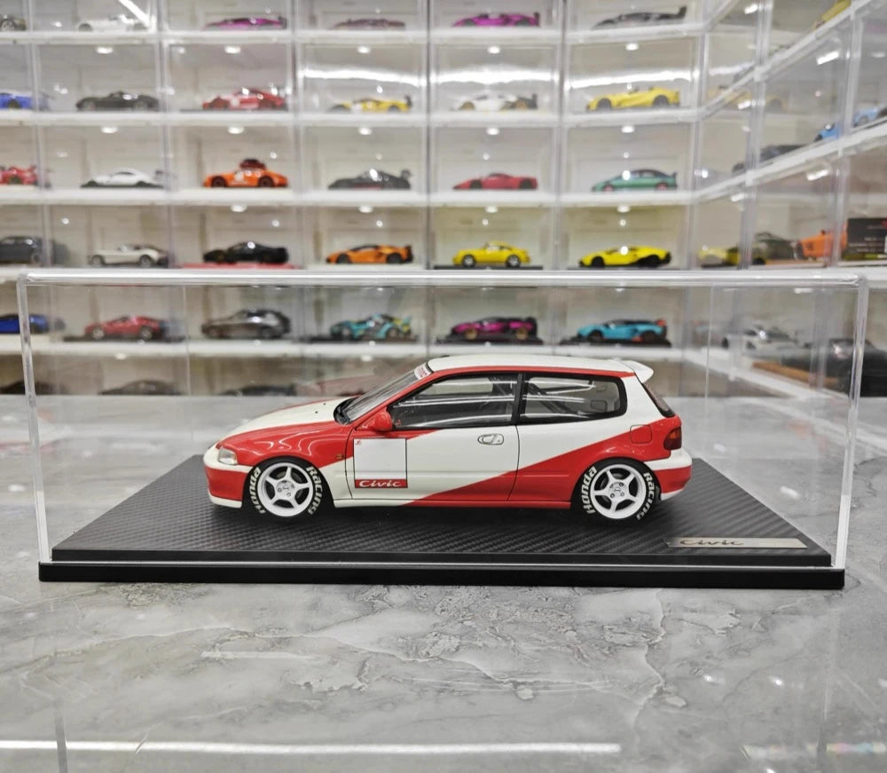 [Ignition] 1:18 Honda 1992 Civic EG6 Red Model Car Resin