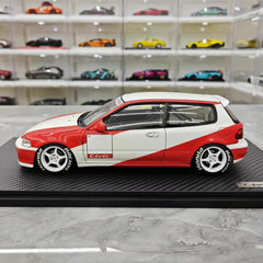 [Ignition] 1:18 Honda 1992 Civic EG6 Red Model Car Resin