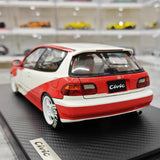 [Ignition] 1:18 Honda 1992 Civic EG6 Red Model Car Resin