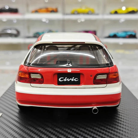 [Ignition] 1:18 Honda 1992 Civic EG6 Red Model Car Resin