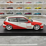 [Ignition] 1:18 Honda 1992 Civic EG6 Red Model Car Resin