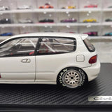 [Ignition] 1:18 Honda 1992 Civic EG6 White Model Car Resin