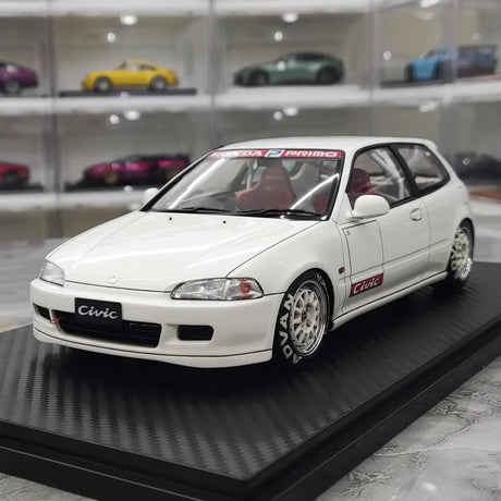 [Ignition] 1:18 Honda 1992 Civic EG6 White Model Car Resin