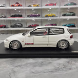 [Ignition] 1:18 Honda 1992 Civic EG6 White Model Car Resin