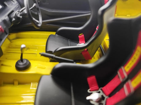 [Ignition] 1:18 Honda 1992 Civic EG6 Yellow Model Car Resin