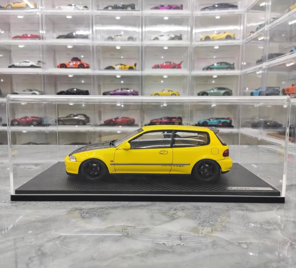 [Ignition] 1:18 Honda 1992 Civic EG6 Yellow Model Car Resin