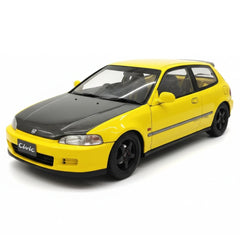 [Ignition] 1:18 Honda 1992 Civic EG6 Yellow Model Car Resin