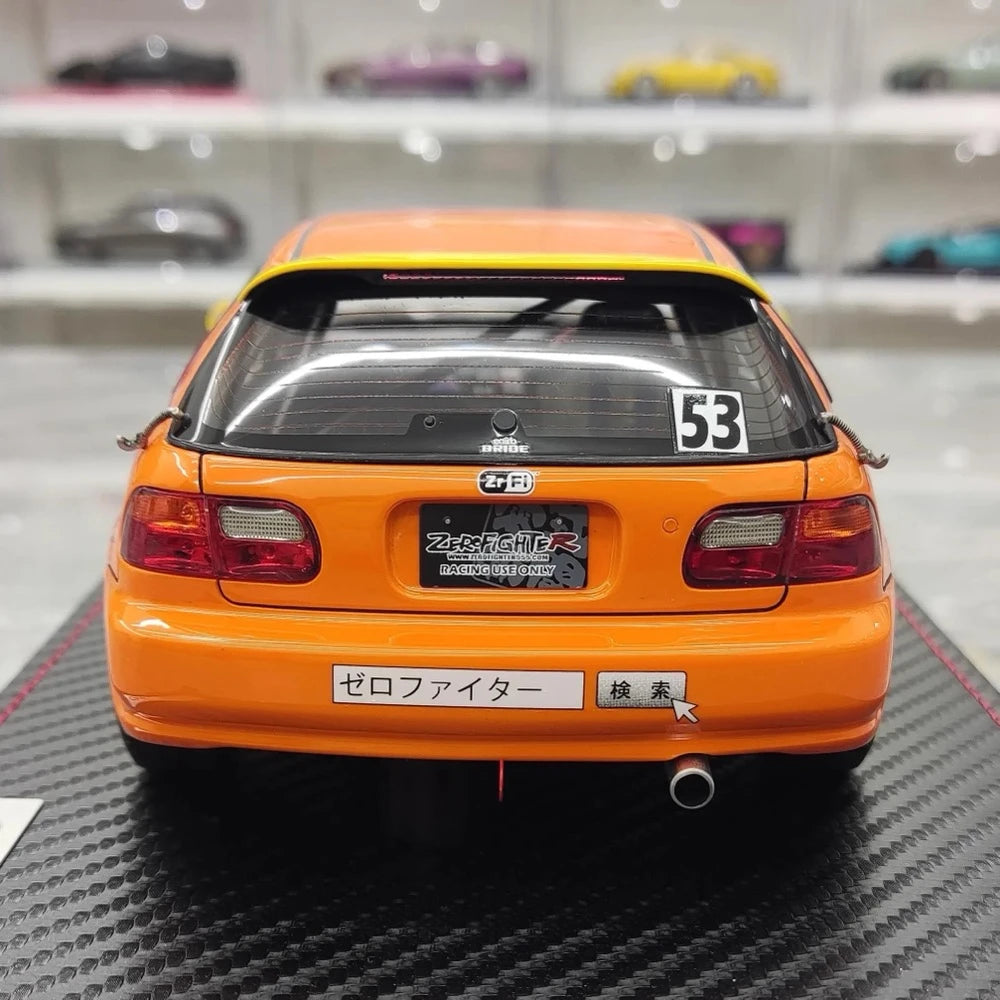 [Ignition] 1:18 Honda 1992 Civic EG6 Zero Fighter da corsa modellino di auto resina