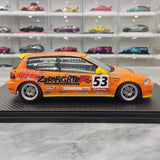 [Ignition] 1:18 Honda 1992 Civic EG6 Zero Fighter Racing Model Car Resin