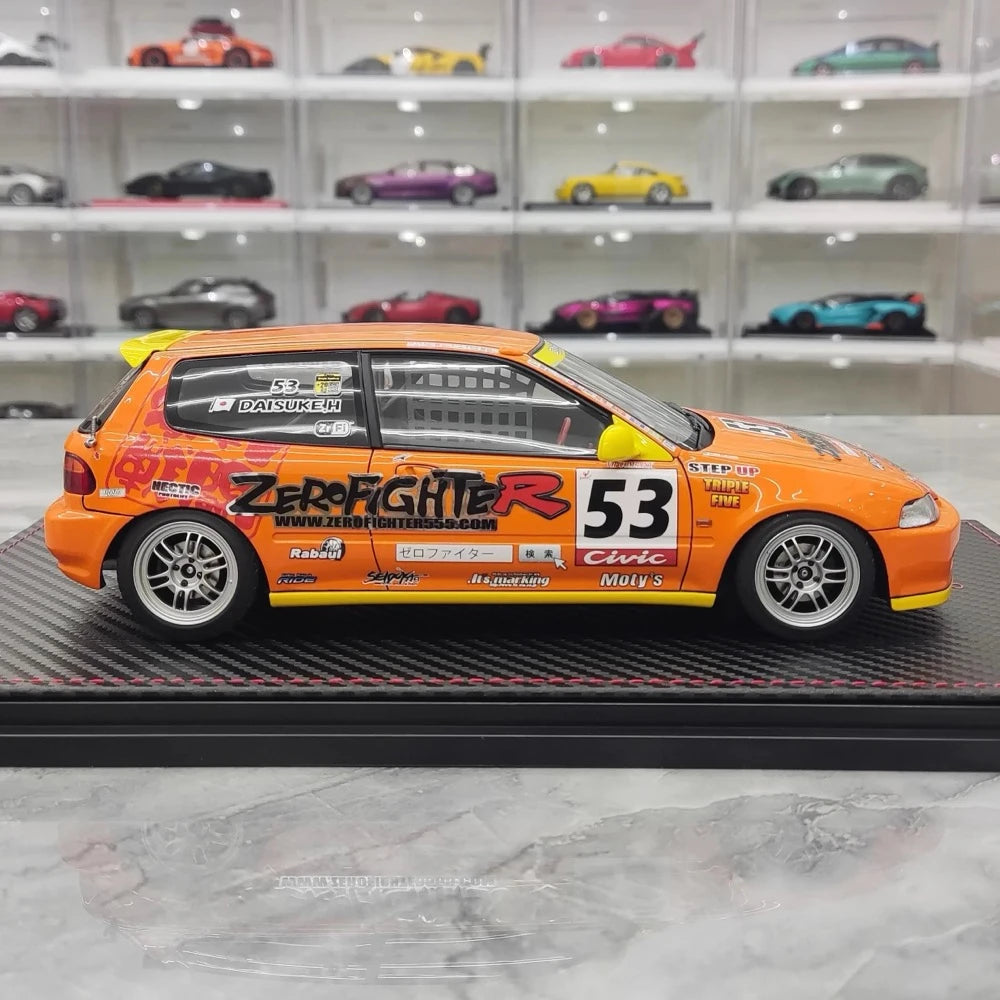 [Ignition] 1:18 Honda 1992 Civic EG6 Zero Fighter da corsa modellino di auto resina