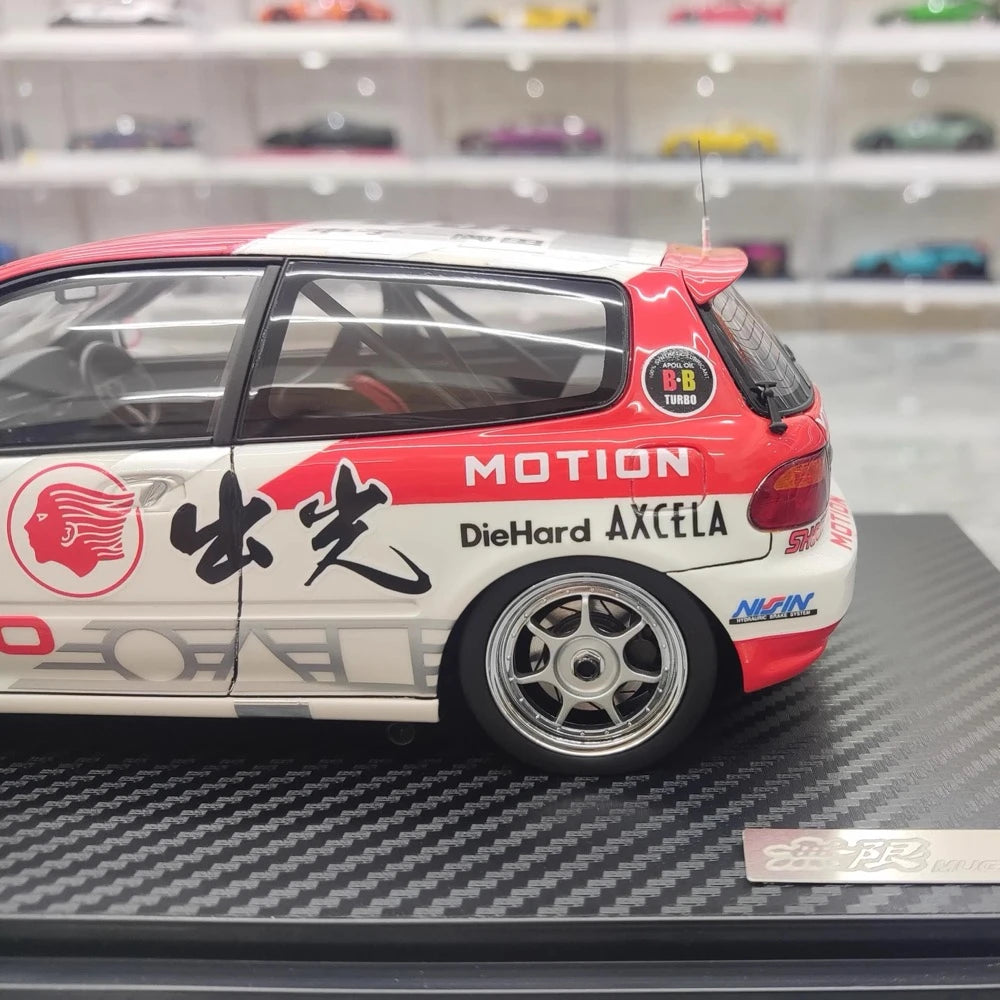 [Ignition] 1:18 Honda 1993 Motion Civic EG JTC Model Car Resin