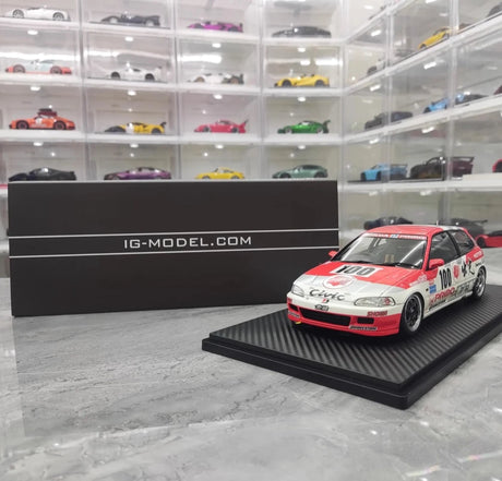 [Ignition] 1:18 Honda 1993 Motion Civic EG JTC Model Car Resin
