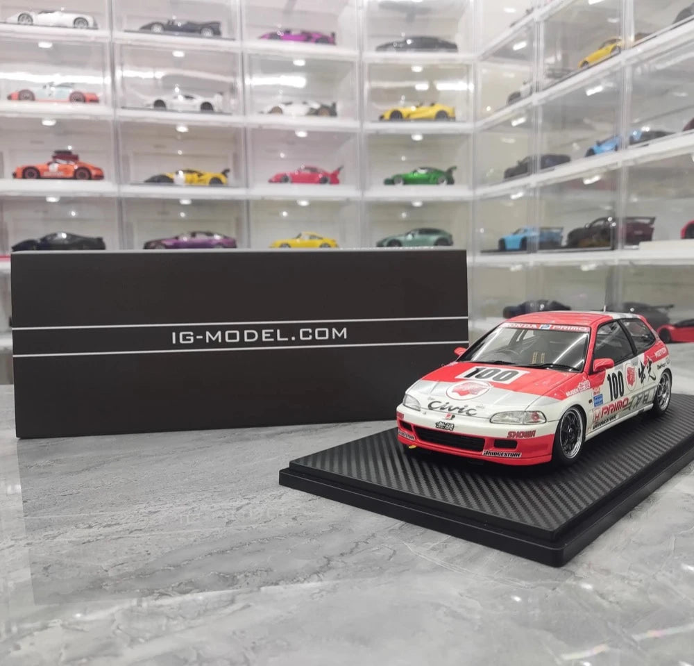 [Ignition] 1:18 Honda 1993 Motion Civic EG JTC Model Car Resin