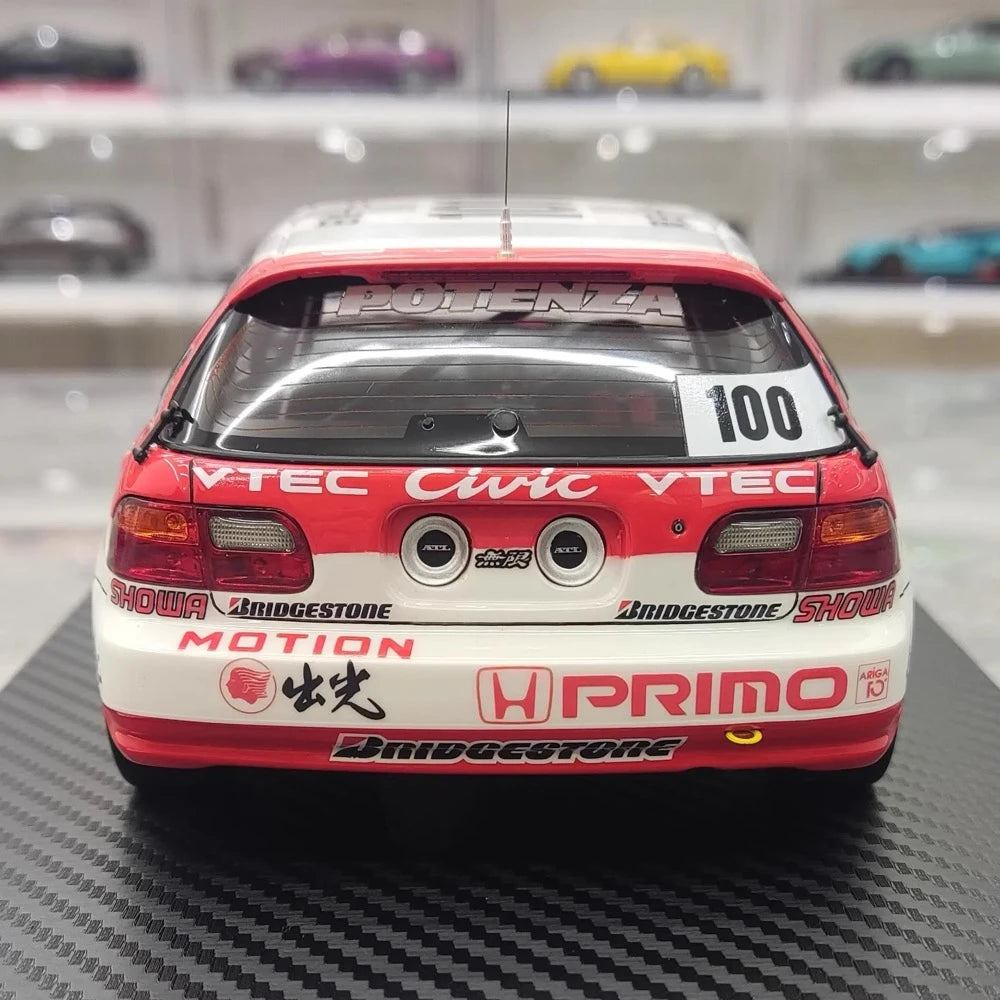 [Ignition] 1:18 Honda 1993 Motion Civic EG JTC モデルカー レジン