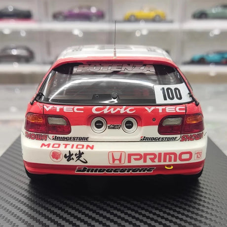 [Ignition] 1:18 Honda 1993 Motion Civic EG JTC Model Car Resin