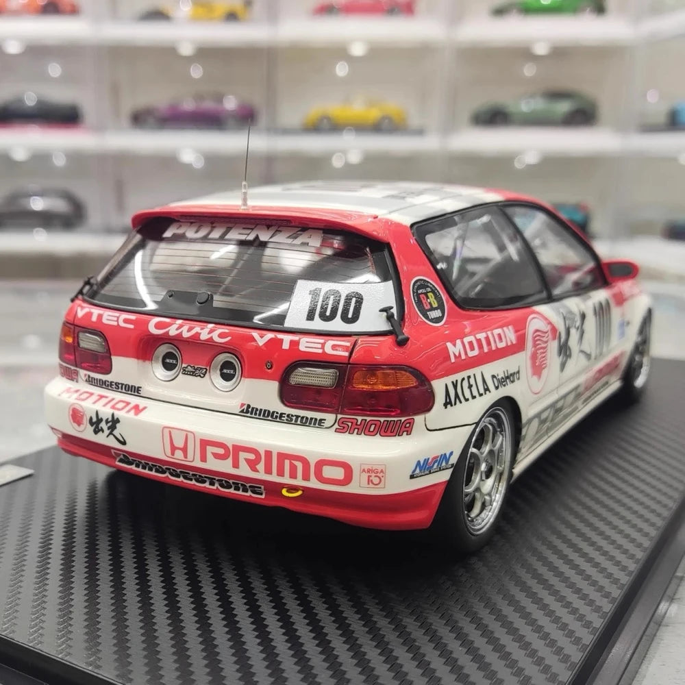 [Ignition] 1:18 Honda 1993 Motion Civic EG JTC Model Car Resin