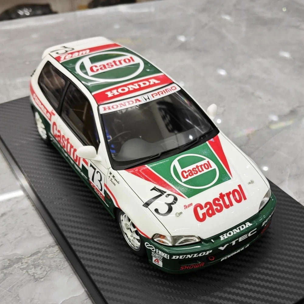 [Ignition] 1:18 Honda 1994 Civic EG6 Castrol modellino di auto resina