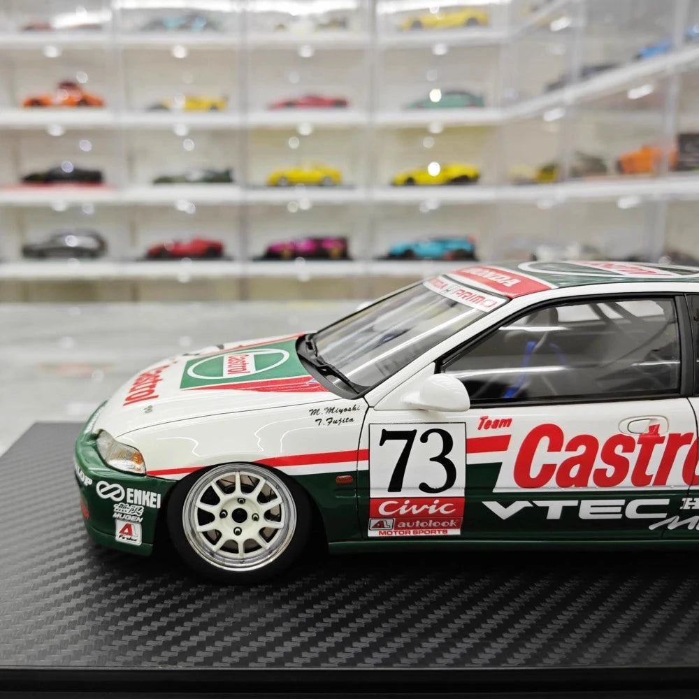 [Ignition] 1:18 Honda 1994 Civic EG6 Castrol modellino di auto resina