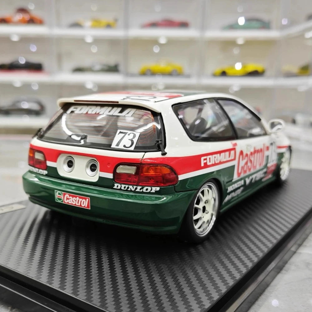 [Ignition] 1:18 Honda 1994 Civic EG6 Castrol modellino di auto resina