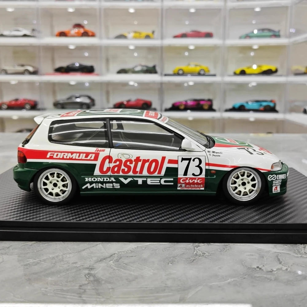 [Ignition] 1:18 Honda 1994 Civic EG6 Castrol modellino di auto resina