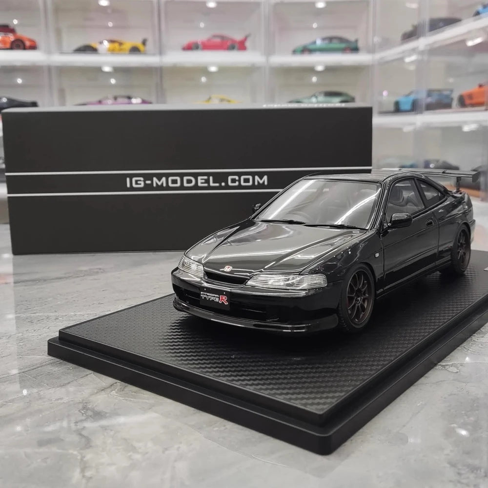 [Ignition] 1:18 Honda 1995 Integra Type R DC2 nero modellino di auto resina