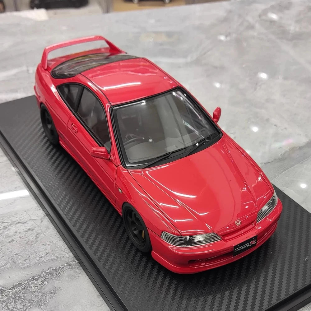 [Ignition] 1:18 Honda 1995 Integra Type R DC2 röd modellbil harts