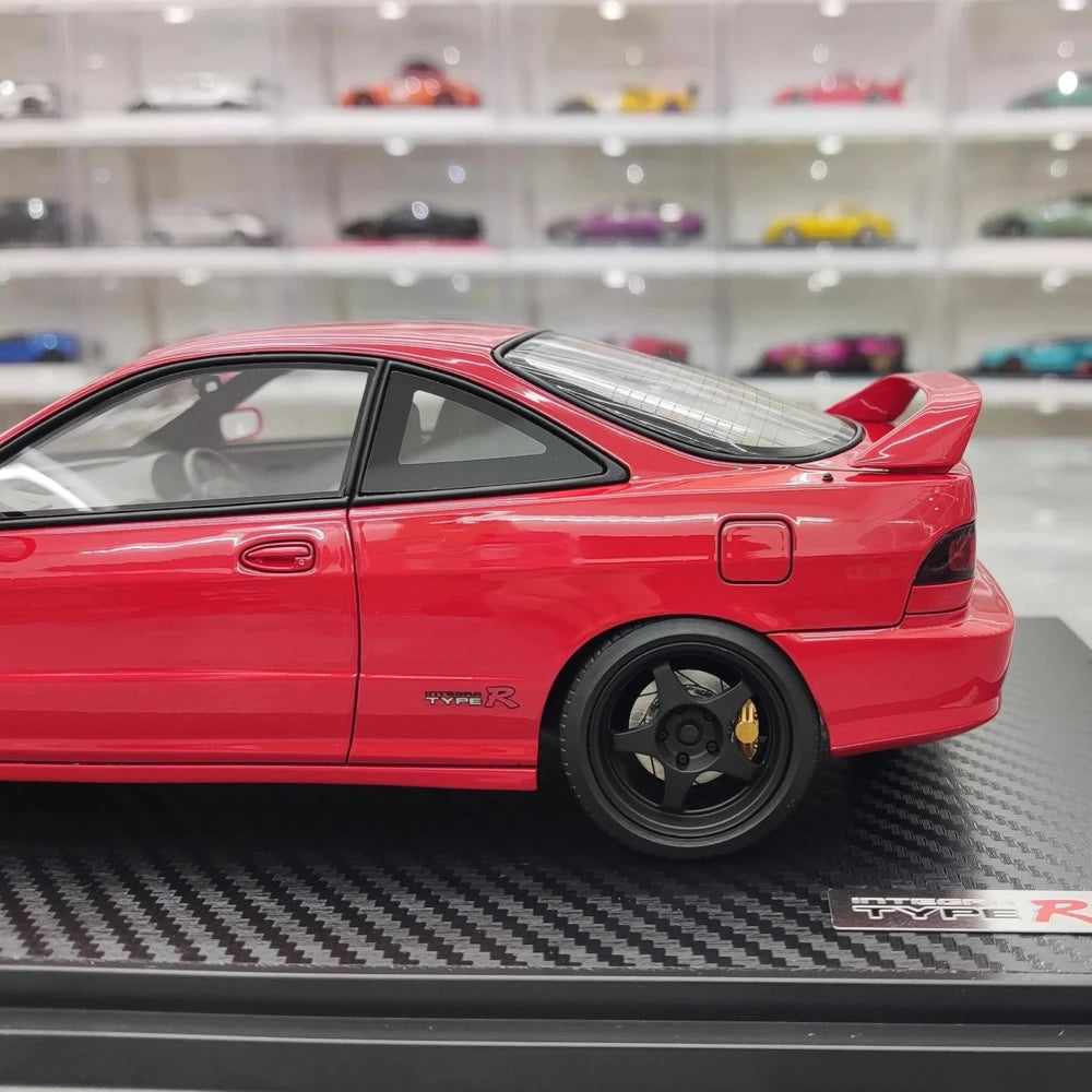[Ignition] 1:18 Honda 1995 Integra Type R DC2 röd modellbil harts