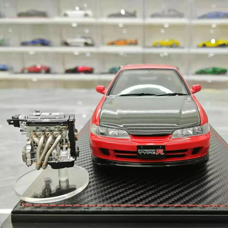 [Ignition] 1:18 Honda 1995 Integra Type R DC2 Red & Black Model Car Resin
