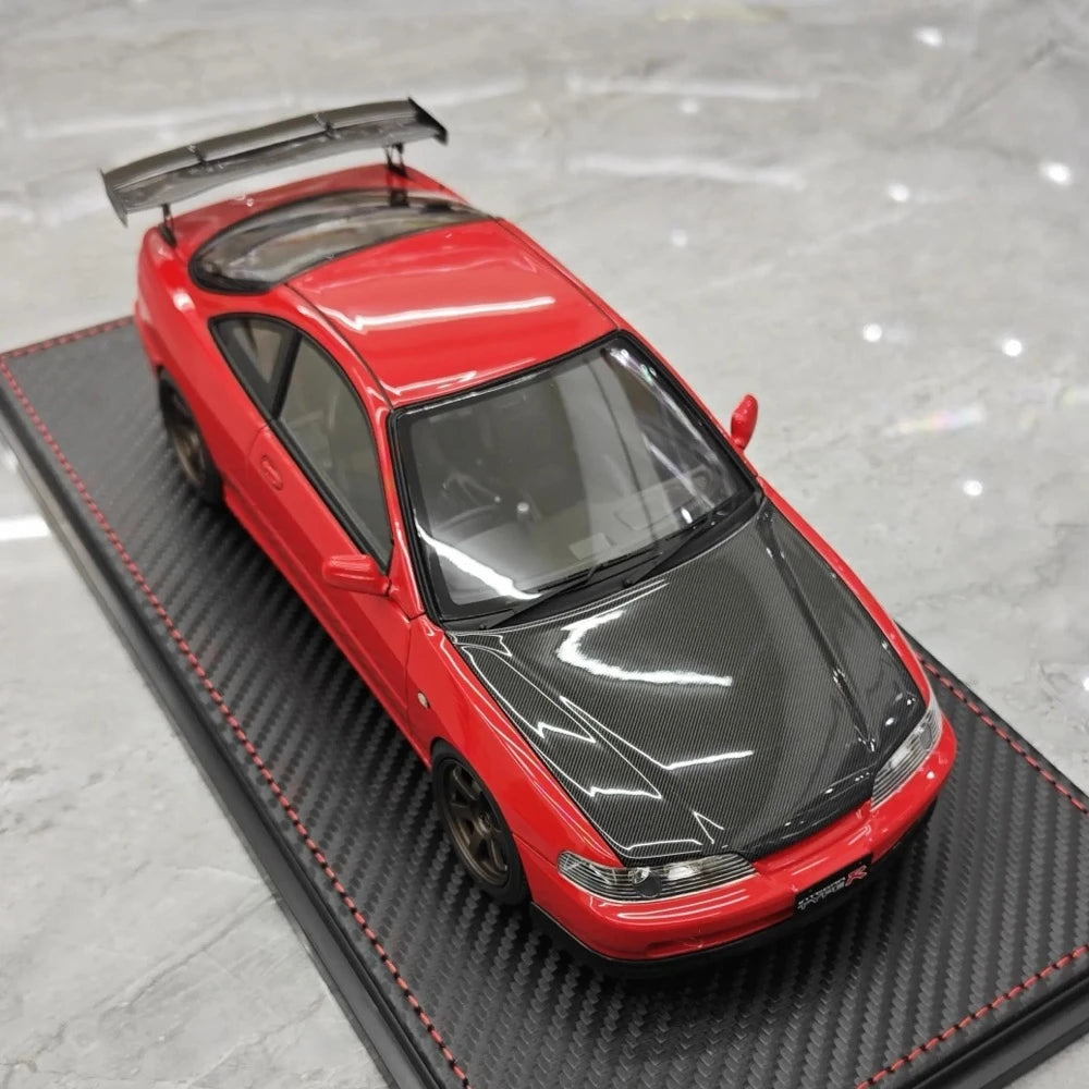 [Ignition] 1:18 Honda 1995 Integra Type R DC2 rouge & noir voiture miniature Resin