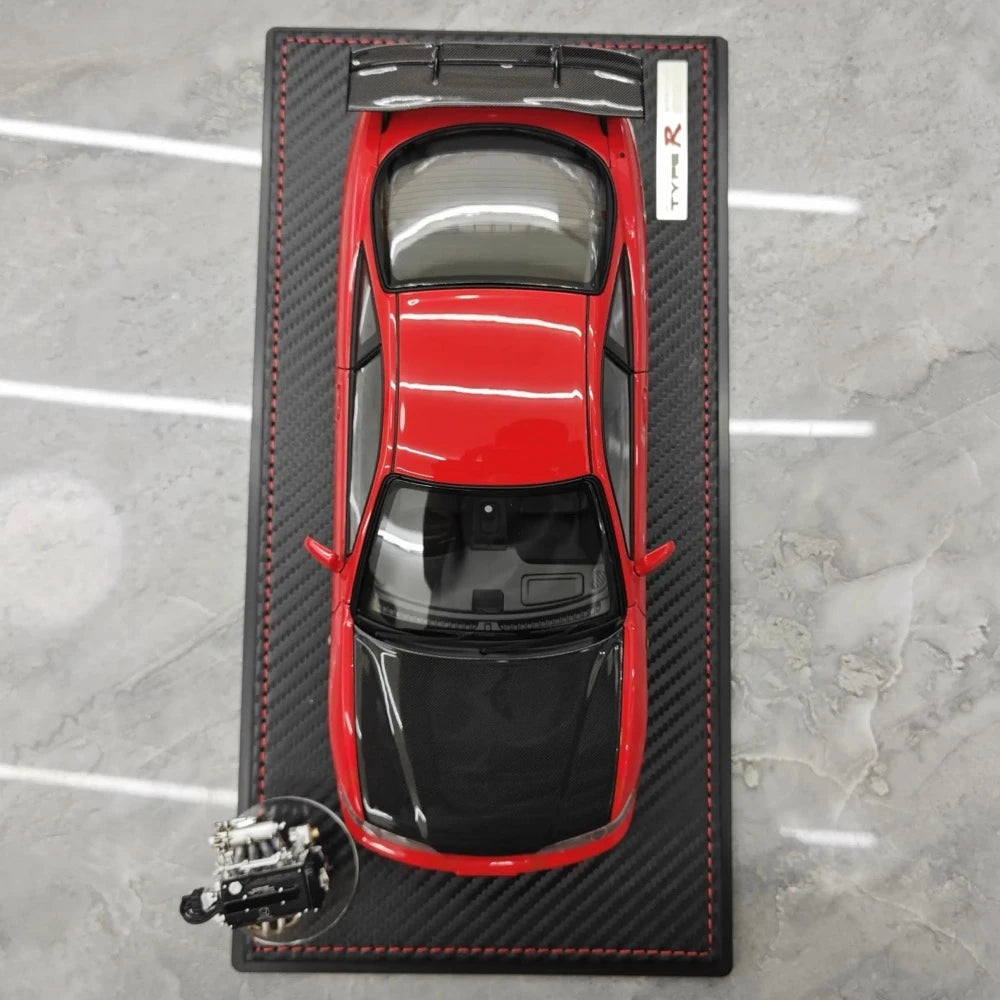 [Ignition] 1:18 Honda 1995 Integra Type R DC2 Red & Black Model Car Resin