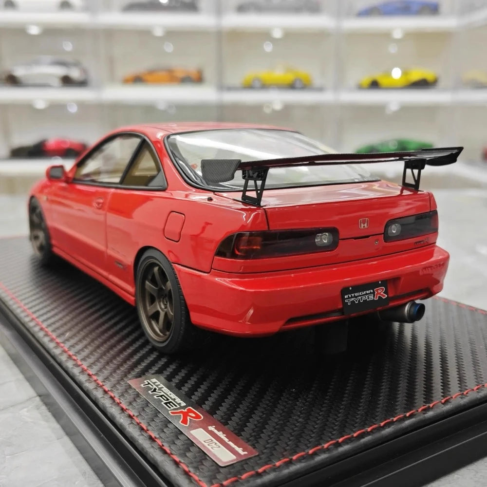 [Ignition] 1:18 Honda 1995 Integra Type R DC2 rouge & noir voiture miniature Resin