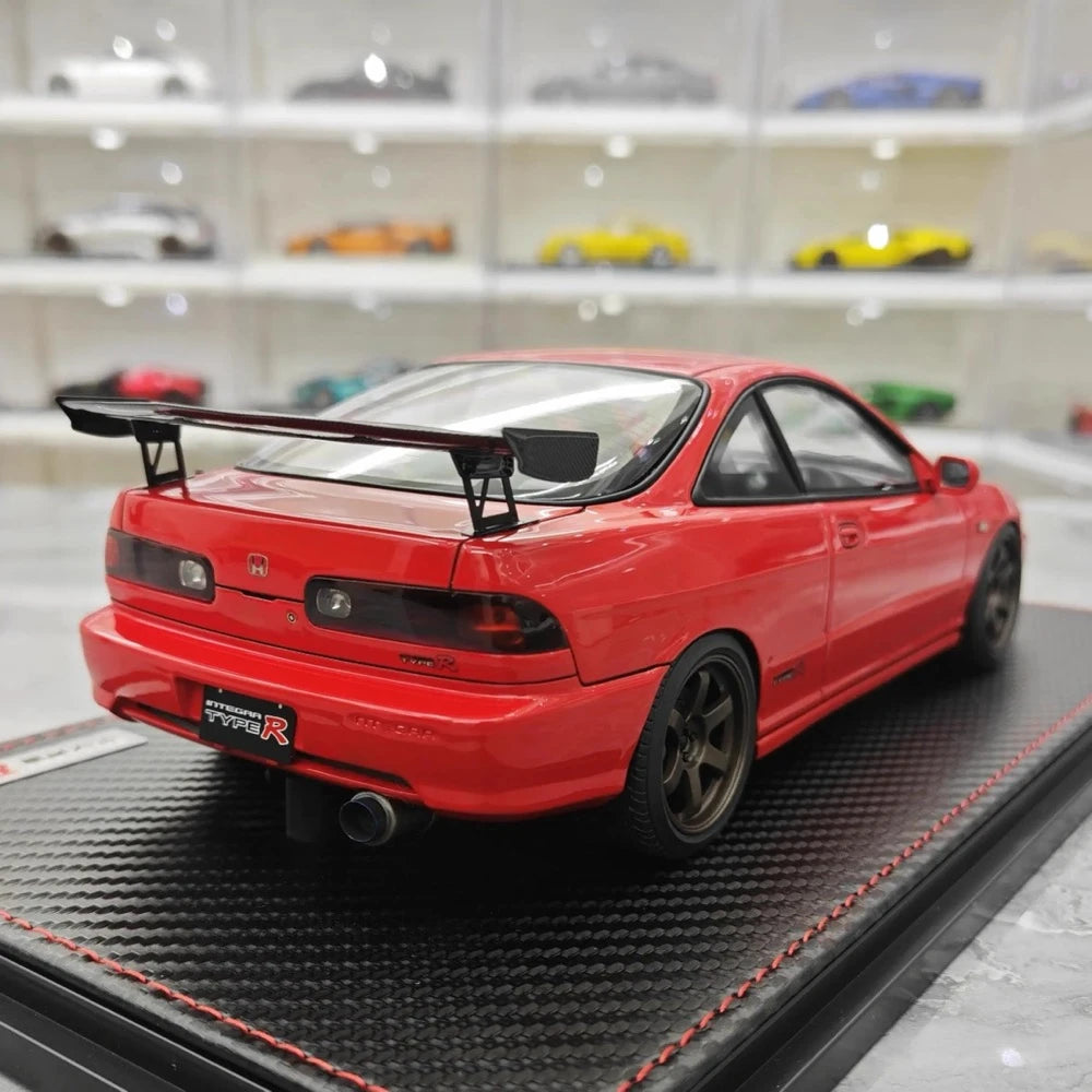 [Ignition] 1:18 Honda 1995 Integra Type R DC2 rouge & noir voiture miniature Resin