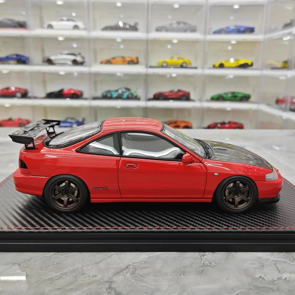 [Ignition] 1:18 Honda 1995 Integra Type R DC2 Red & Black Model Car Resin