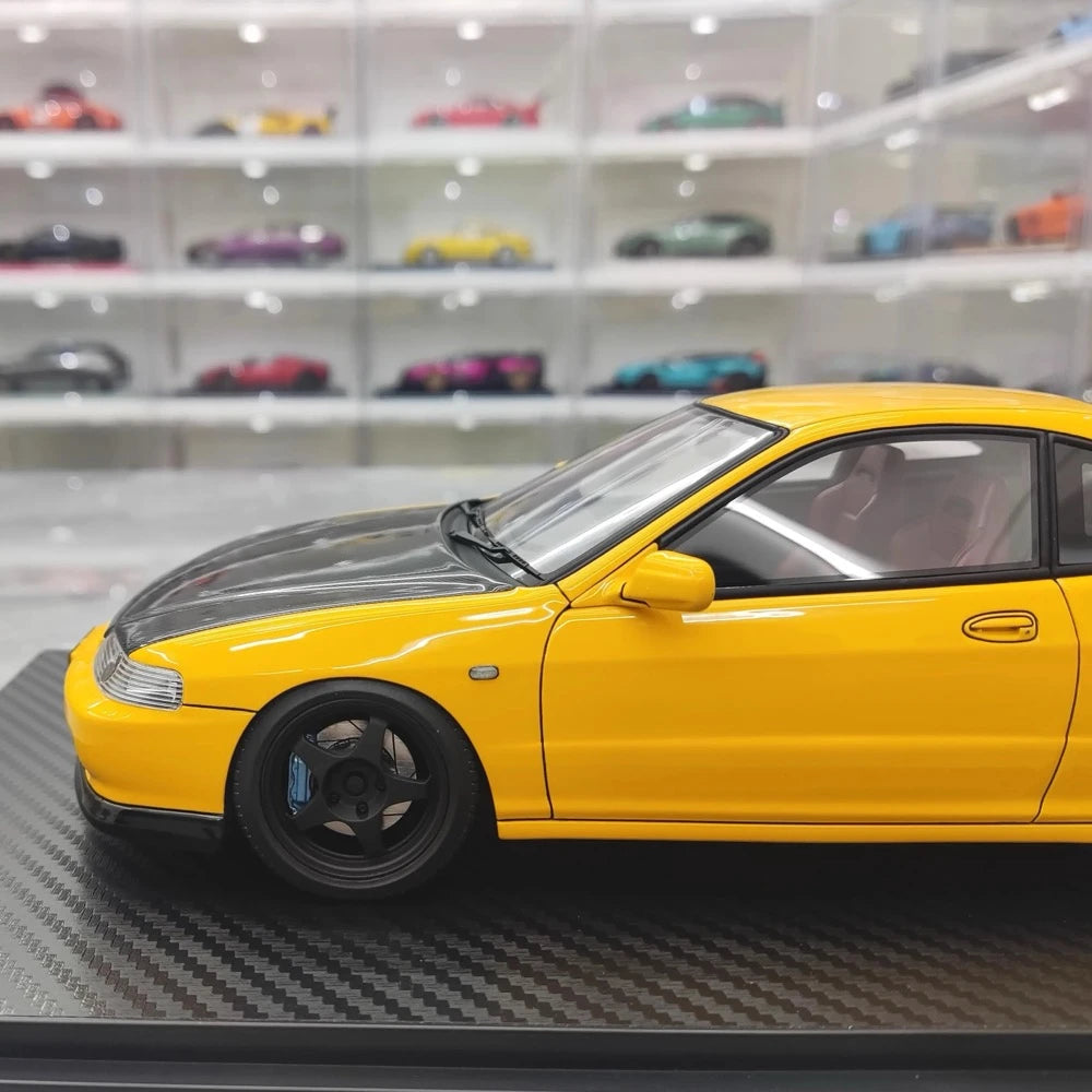 [Ignition] 1:18 Honda 1995 Integra Type R DC2 geel modelauto Hars